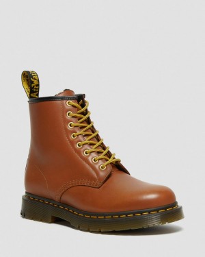 Botas con Cordones Dr Martens 1460 DM's Wintergrip Leather Mujer Marrones | 61288151