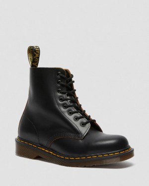 Botas con Cordones Dr Martens 1460 Vintage Made in England Mujer Negras | 48259805