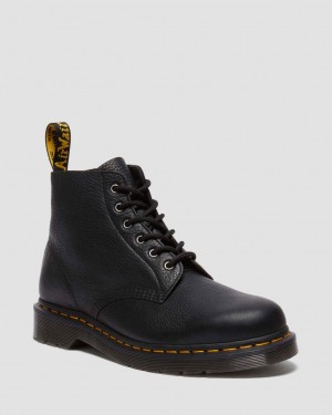 Botines Dr Martens 101 Ambassador Leather Mujer Negras | 30800609
