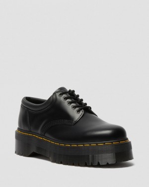Zapatos Casuales Dr Martens 8053 Leather Platform Mujer Negras | 66074711