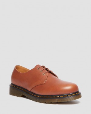 Zapatos Oxford Dr Martens 1461 Carrara Leather Hombre Marrones | 69928089