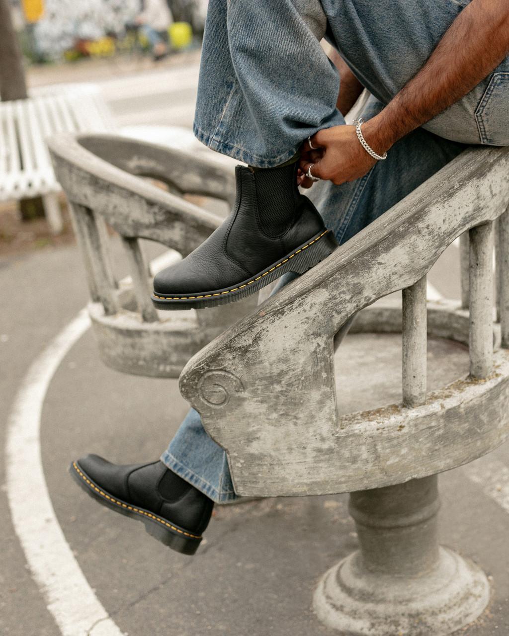 Botas Chelsea Dr Martens 2976 Ambassador Leather Mujer Negras | 21799573