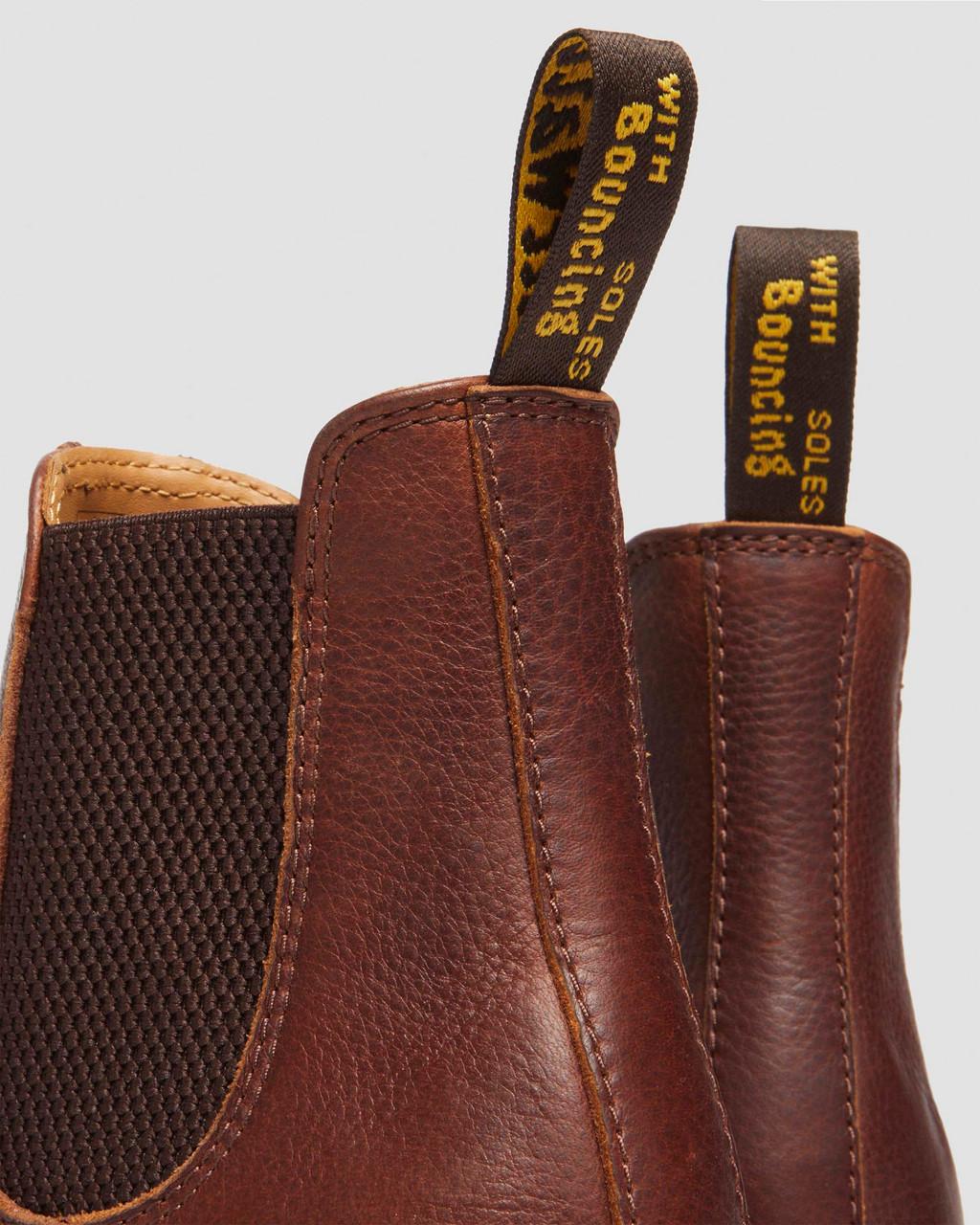 Botas Chelsea Dr Martens 2976 Ambassador Leather Mujer Marrones | 41609174