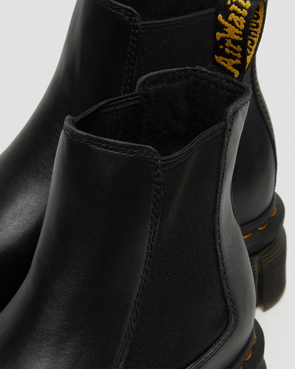 Botas Chelsea Dr Martens Audrick Nappa Leather Platform Hombre Negras | 36874881