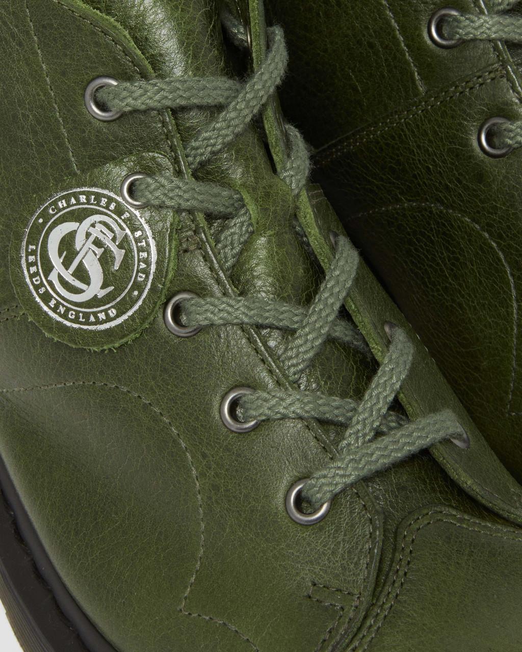Botas De Mono Dr Martens Church Buckingham Leather Hombre Verde | 83076665
