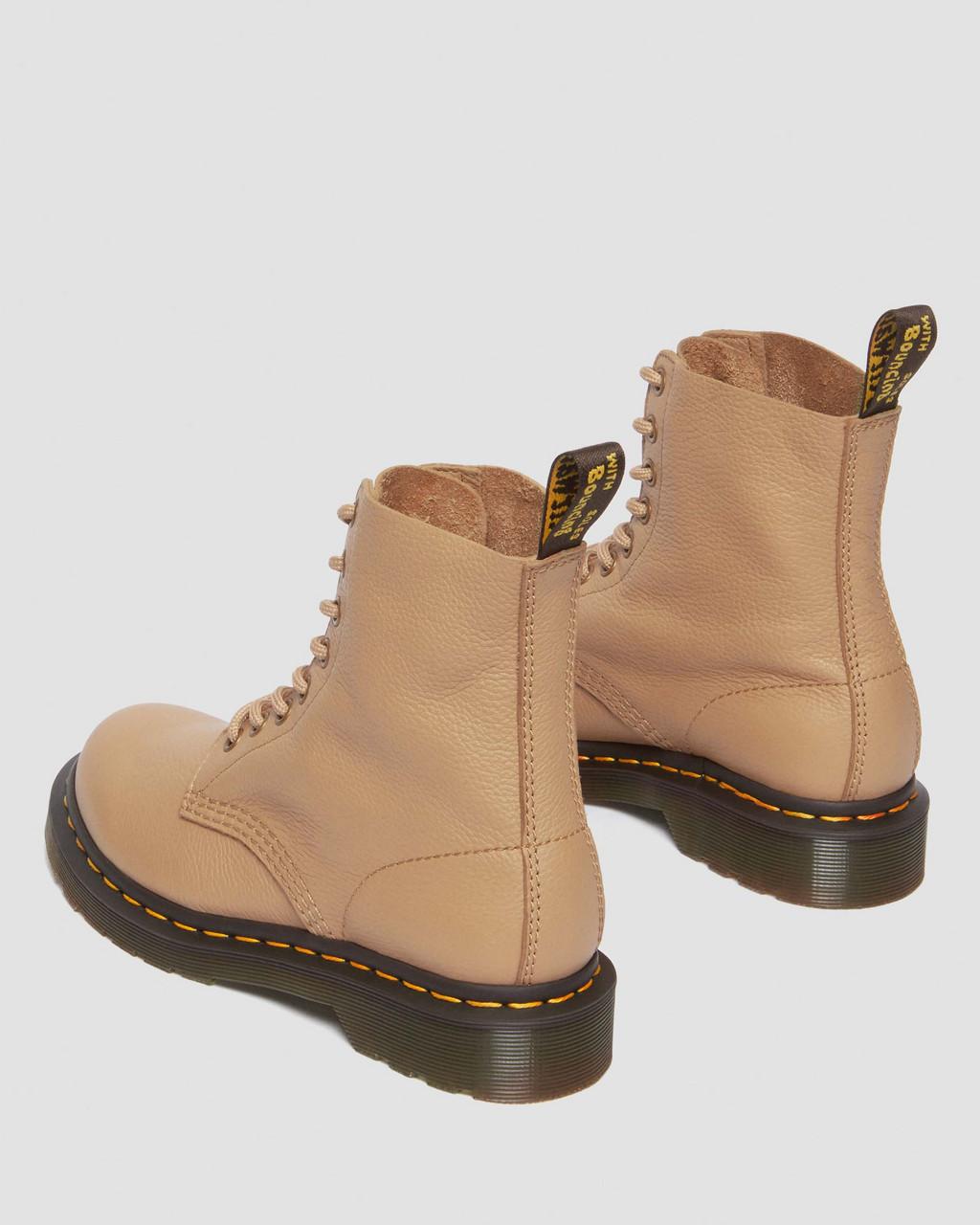Botas Dr Martens 1460 Virginia Leather Mujer Marrones | 54850450