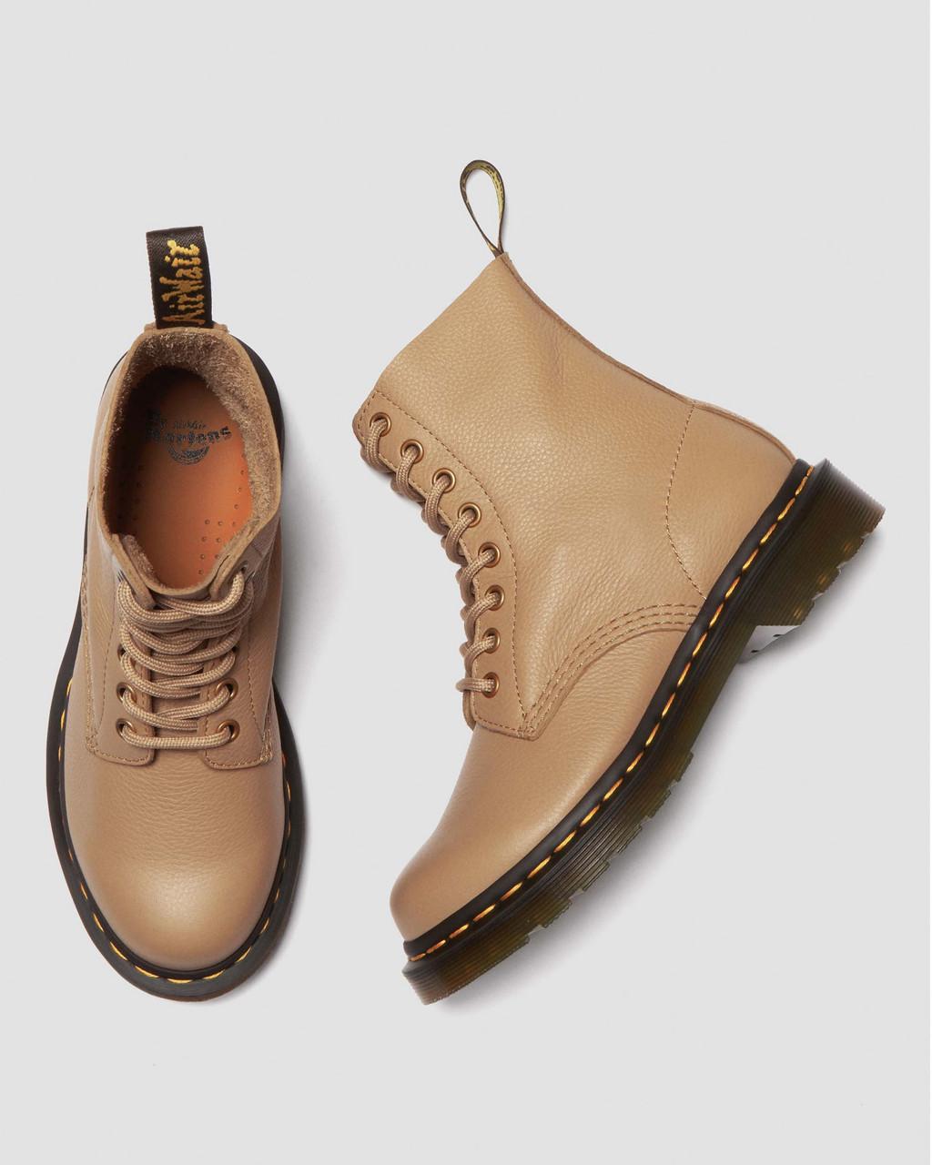 Botas Dr Martens 1460 Virginia Leather Mujer Marrones | 54850450