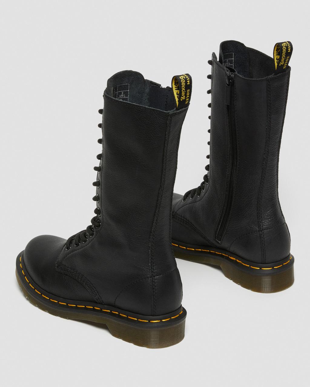 Botas Dr Martens 1B99 Virginia Leather Mid Calf Mujer Negras | 67542157