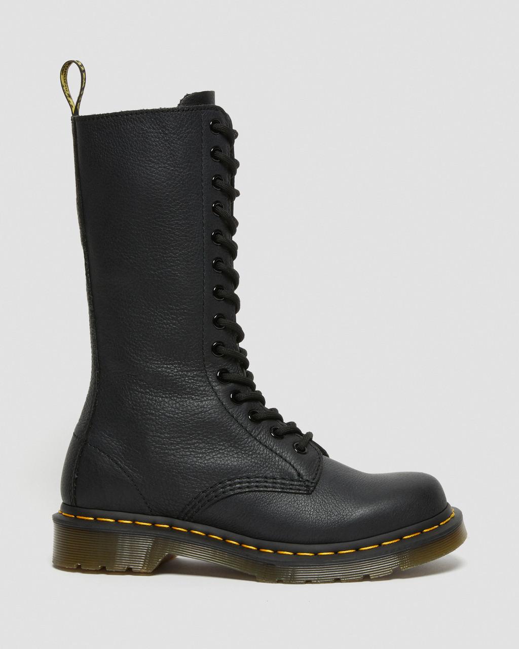 Botas Dr Martens 1B99 Virginia Leather Mid Calf Mujer Negras | 67542157