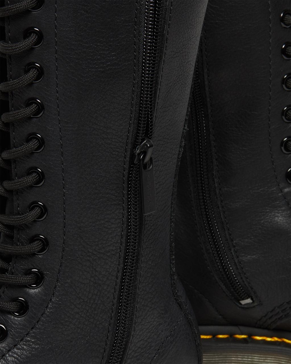 Botas Dr Martens 1B99 Virginia Leather Mid Calf Mujer Negras | 67542157