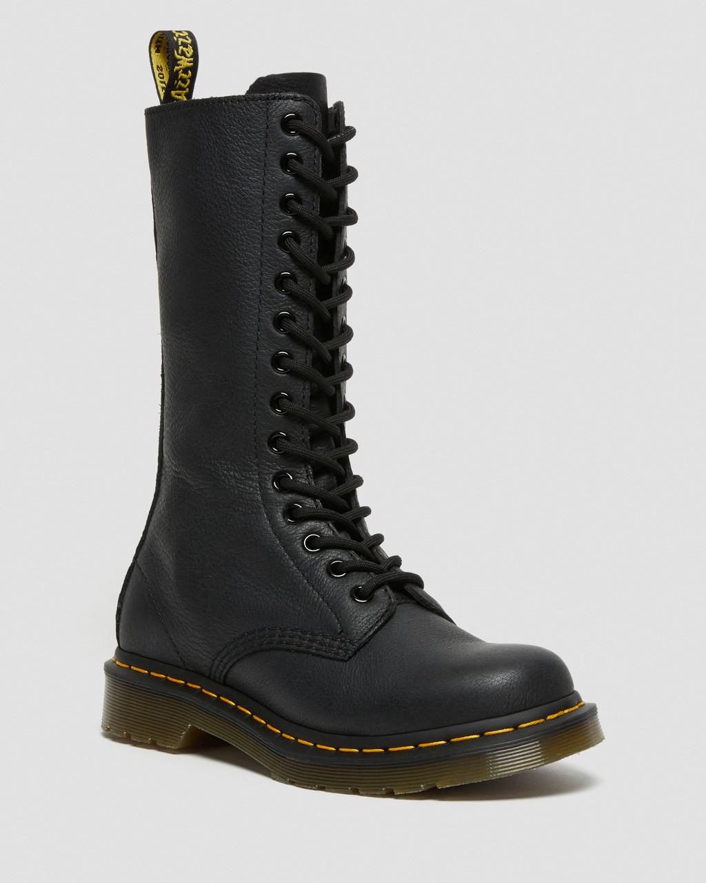 Botas Dr Martens 1B99 Virginia Leather Mid Calf Mujer Negras | 67542157