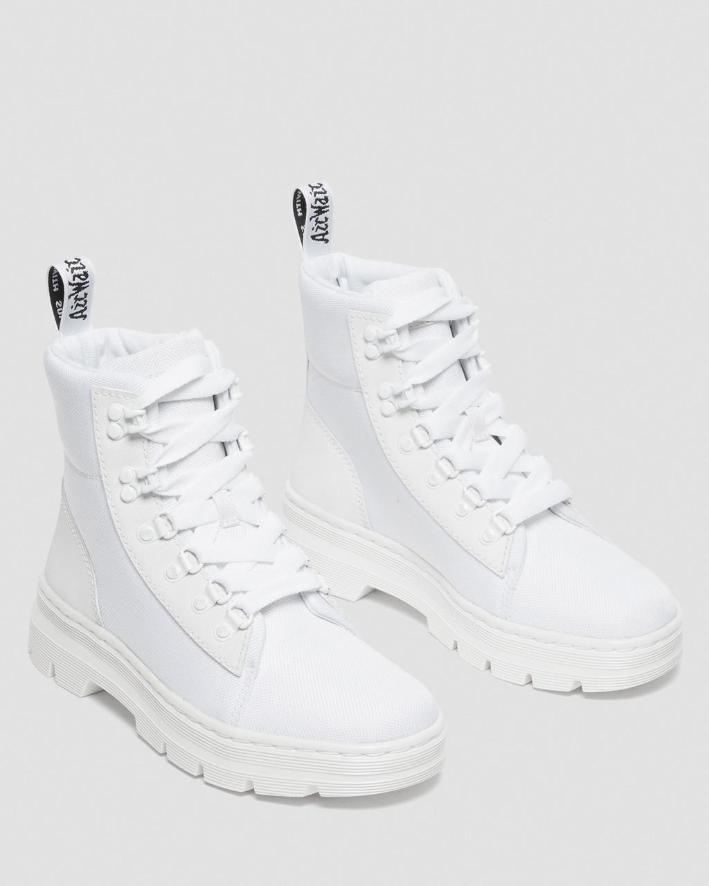 Botas Dr Martens Combs Poly Casual Mujer Blancas | 78080587