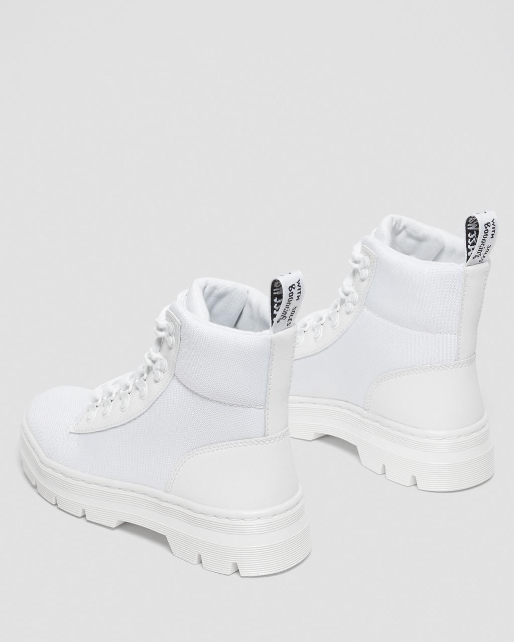 Botas Dr Martens Combs Poly Casual Mujer Blancas | 78080587