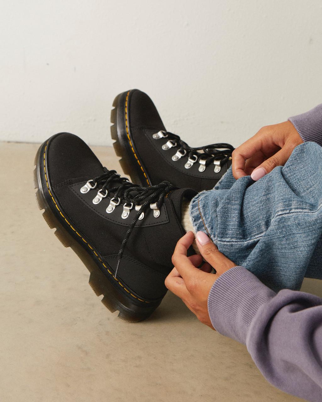 Botas Dr Martens Combs Poly Casual Mujer Negras | 94936978