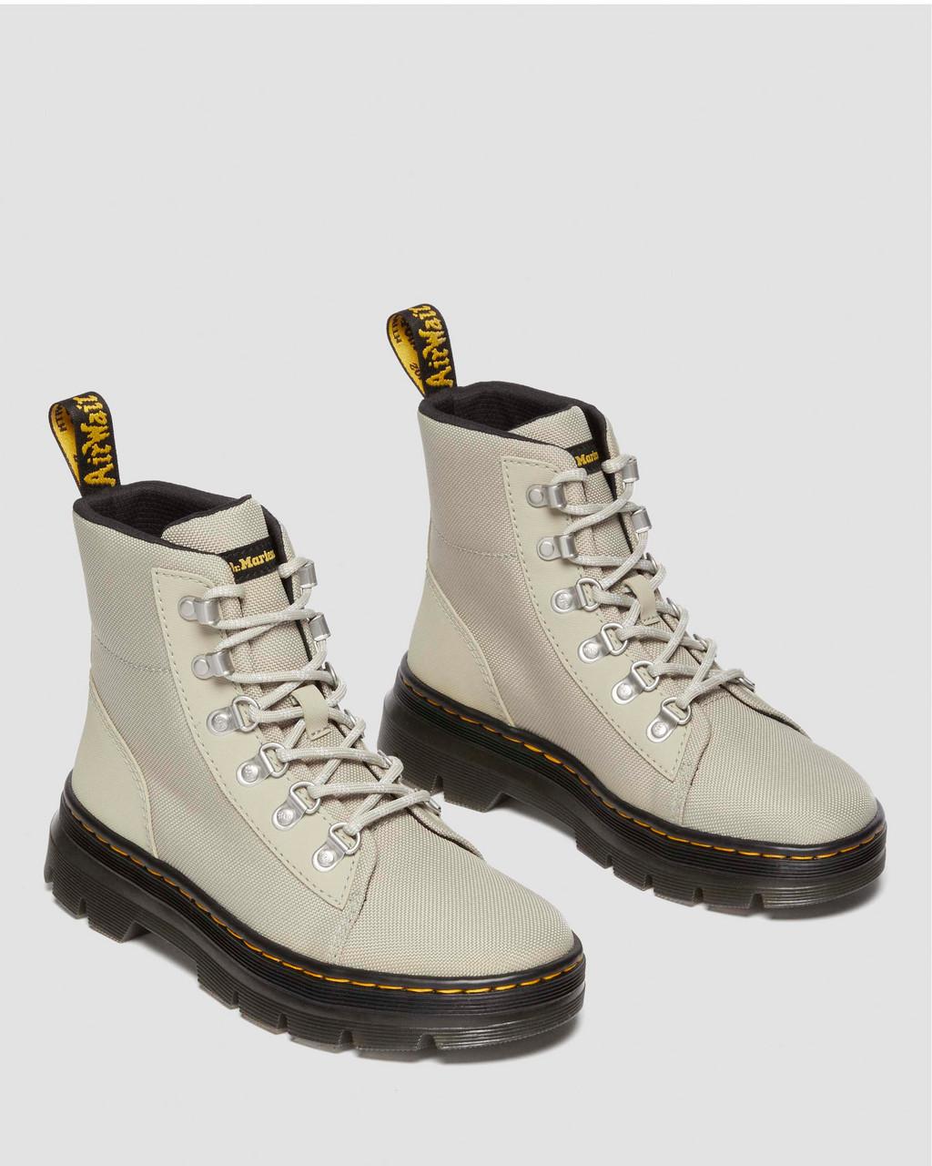 Botas Dr Martens Combs Poly Casual Mujer Gris | 83881022