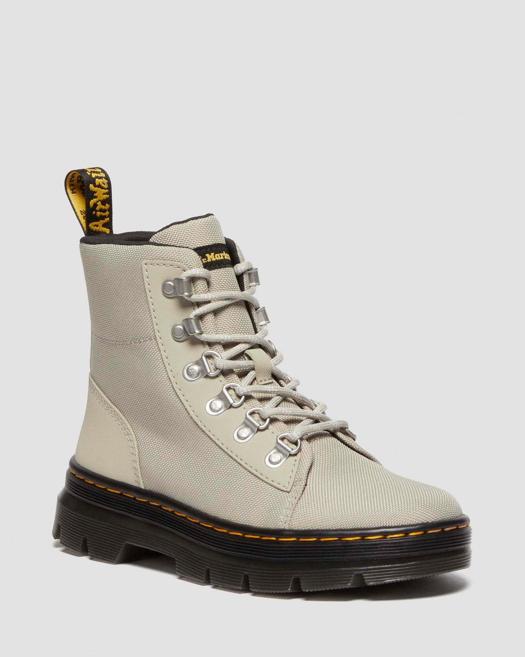Botas Dr Martens Combs Poly Casual Mujer Gris | 83881022