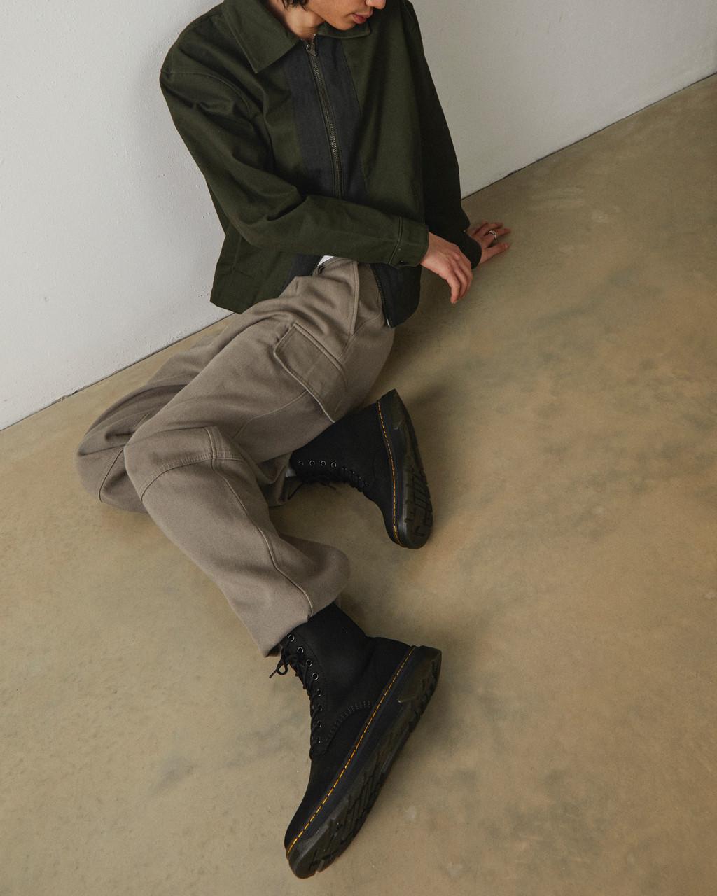 Botas Dr Martens Crewson Nubuck Leather Everyday Mujer Negras | 24465671