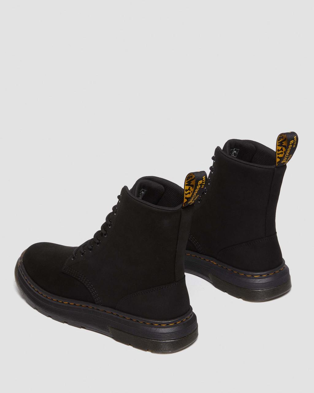 Botas Dr Martens Crewson Nubuck Leather Everyday Mujer Negras | 24465671