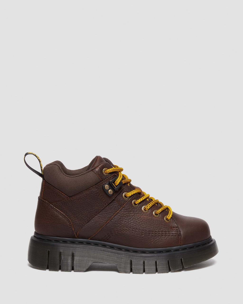 Botas Dr Martens Woodard Grizzly Leather Low Casual Hombre Marrones | 34970837
