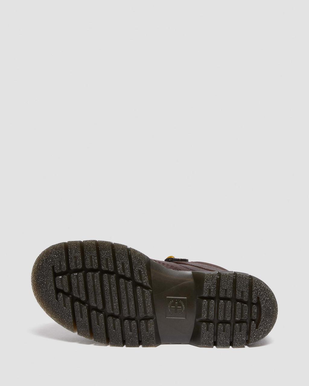 Botas Dr Martens Woodard Grizzly Leather Low Casual Hombre Marrones | 34970837