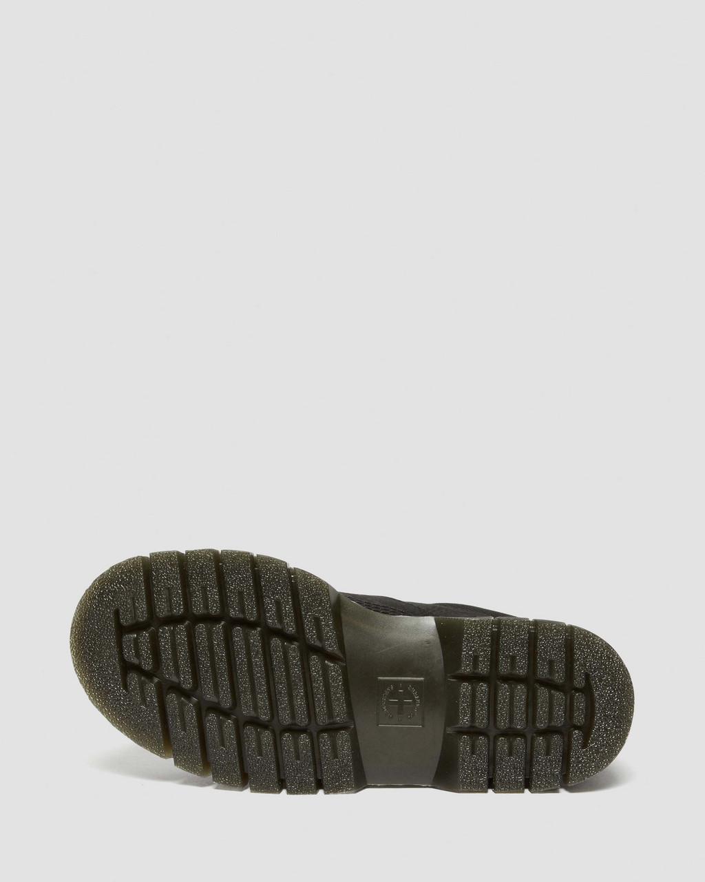 Botas Dr Martens Woodard Tumbled Nubuck Leather Low Casual Hombre Negras | 64693680