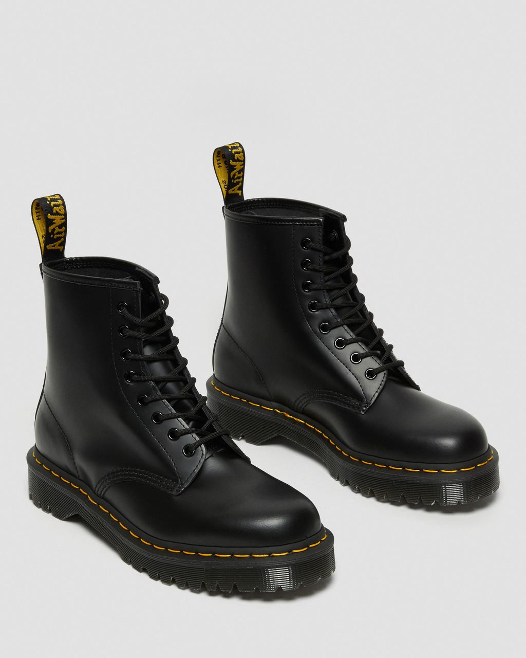 Botas con Cordones Dr Martens 1460 Bex Smooth Leather Hombre Negras | 14305472