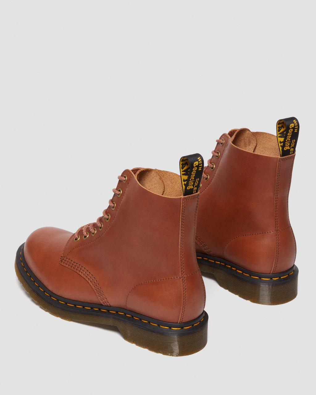 Botas con Cordones Dr Martens 1460 Carrara Leather Mujer Marrones | 74124001
