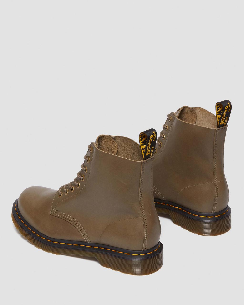 Botas con Cordones Dr Martens 1460 Carrara Leather Mujer Verde Oliva | 76160481