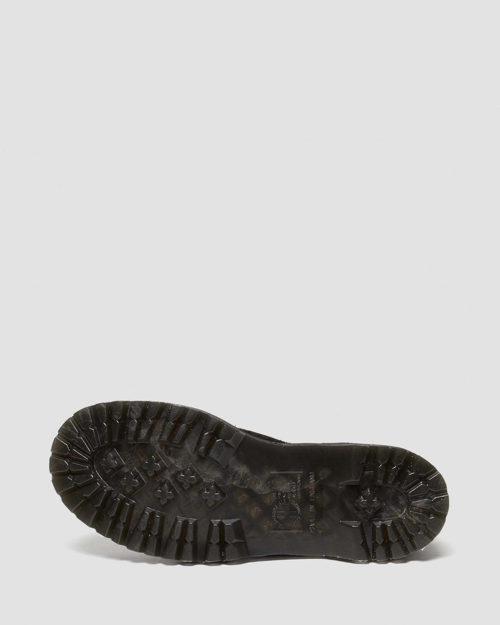 Botas con Cordones Dr Martens 1460 Made in England Emboss Suede Mujer Negras | 83464069