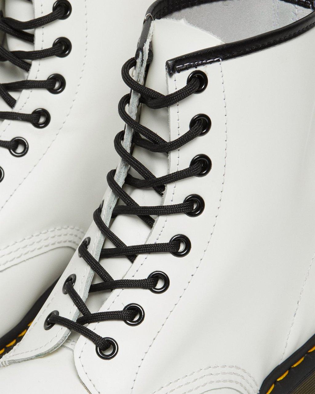 Botas con Cordones Dr Martens 1460 Smooth Leather Hombre Blancas | 73869109