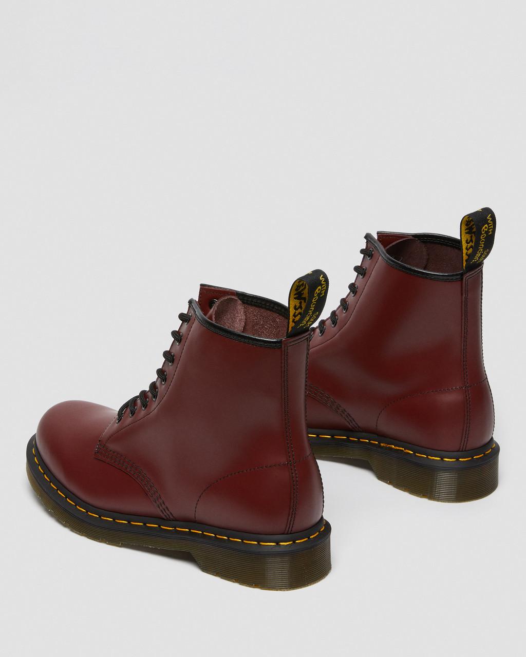 Botas con Cordones Dr Martens 1460 Smooth Leather Hombre Rojas | 48444113