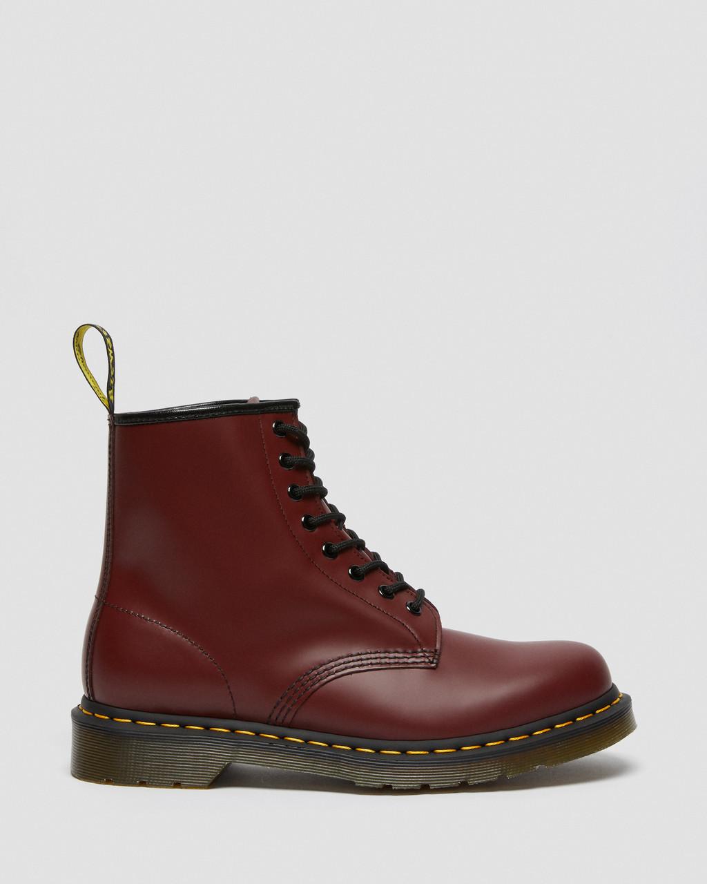 Botas con Cordones Dr Martens 1460 Smooth Leather Hombre Rojas | 48444113