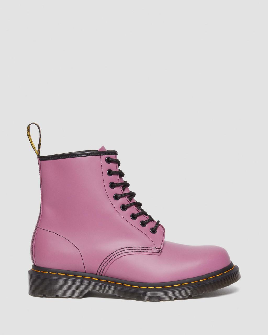 Botas con Cordones Dr Martens 1460 Smooth Leather Hombre Moradas | 53801061