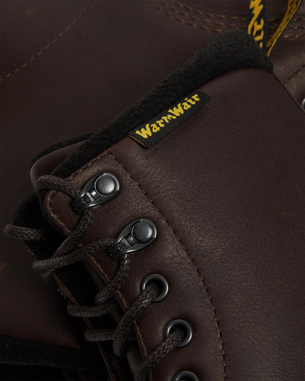 Botas con Cordones Dr Martens 1460 Warmwair Leather Hombre Marrones | 41265648