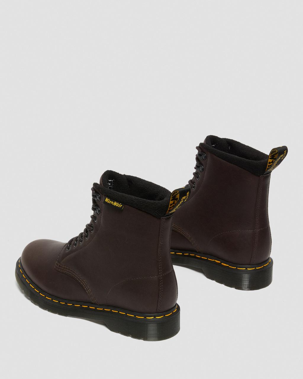 Botas con Cordones Dr Martens 1460 Warmwair Leather Hombre Marrones | 41265648
