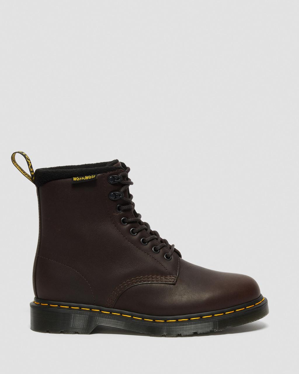 Botas con Cordones Dr Martens 1460 Warmwair Leather Hombre Marrones | 41265648
