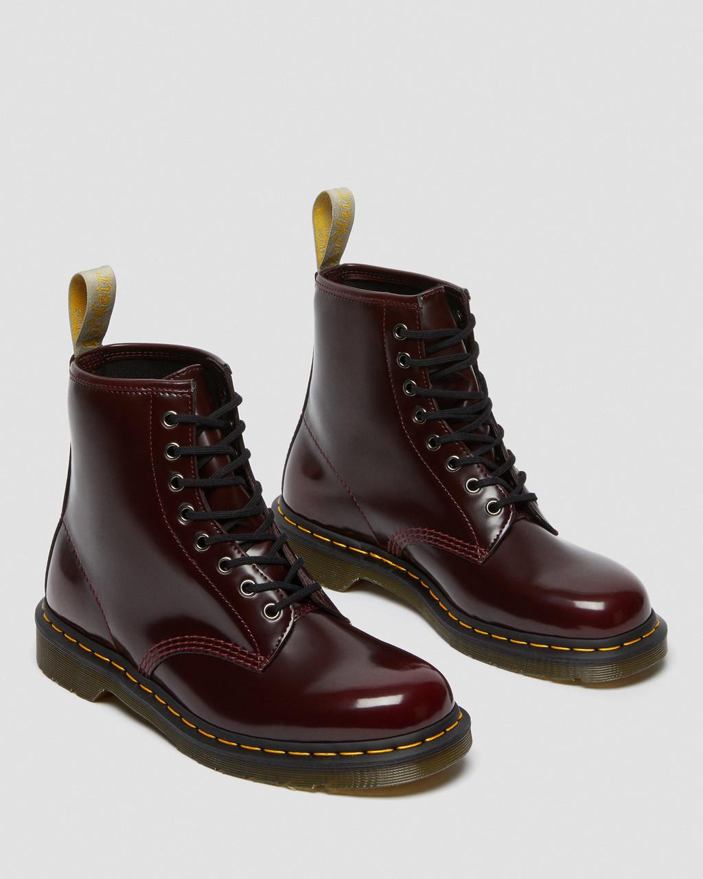 Botas con Cordones Dr Martens Vegan 1460 Mujer Rojas | 60106164