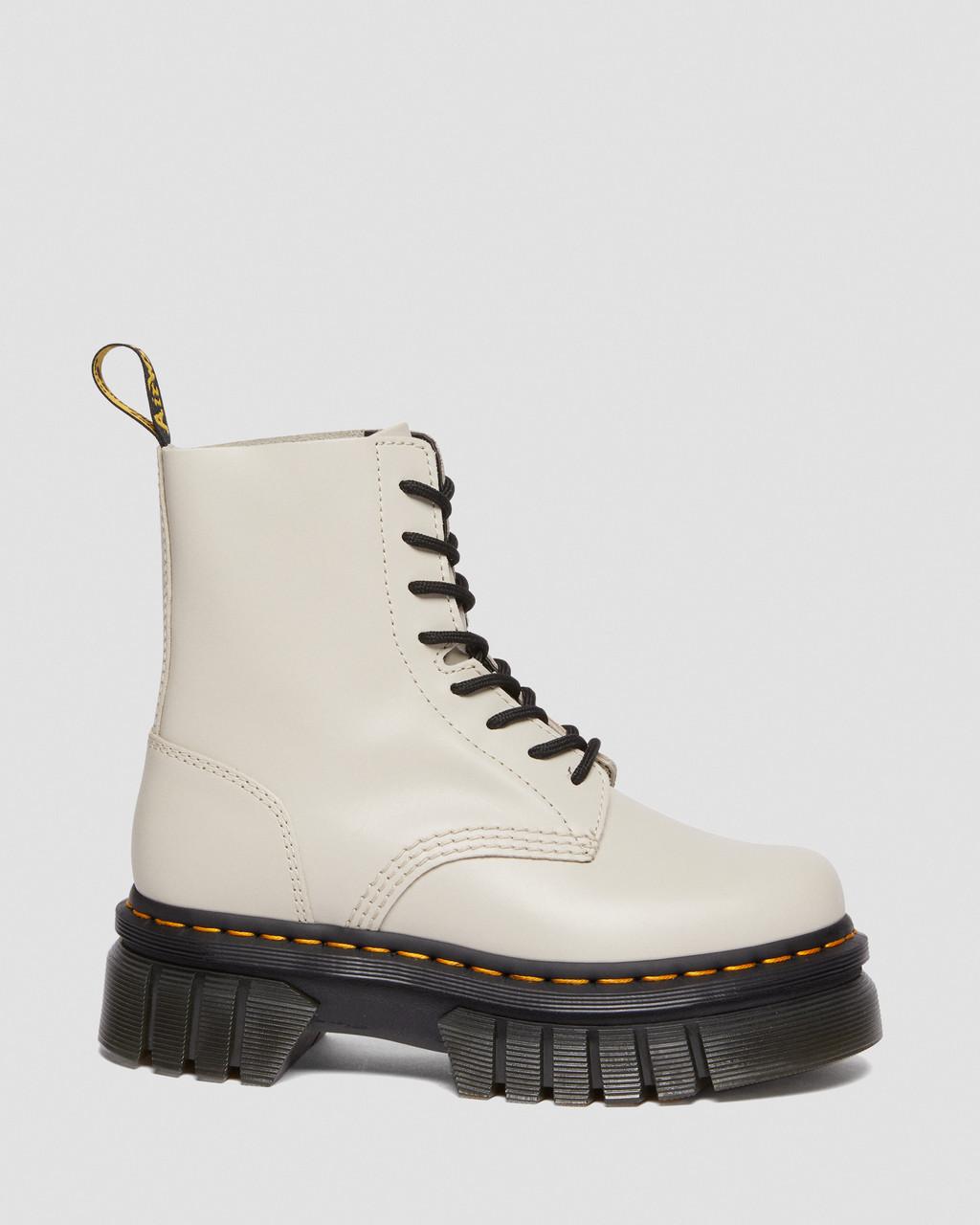 Botines Dr Martens Audrick Nappa Leather Platform Hombre Blancas | 85243339