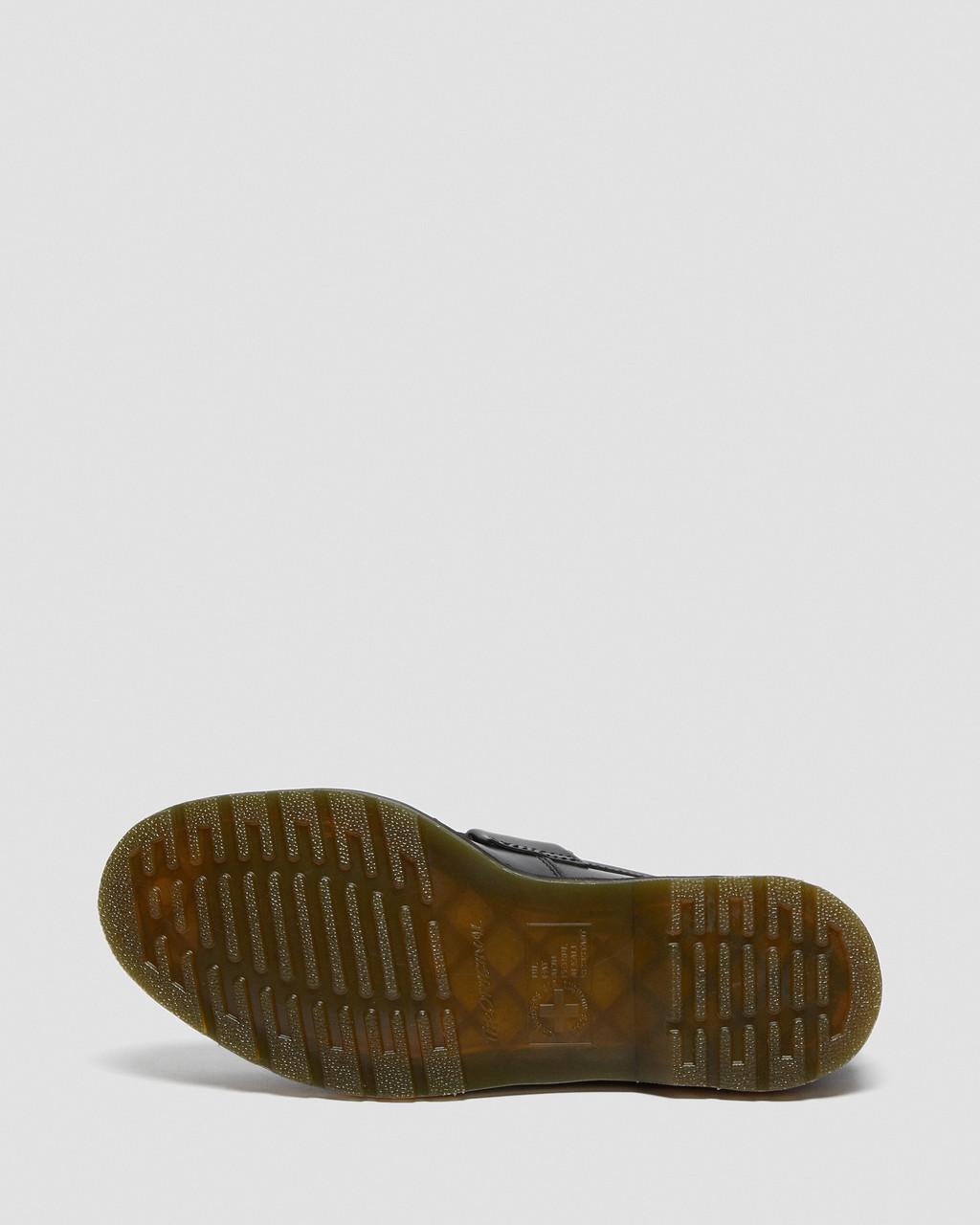 Mocasines Dr Martens Adrian Yellow Stitch Leather Tassel Hombre Negras | 78730835