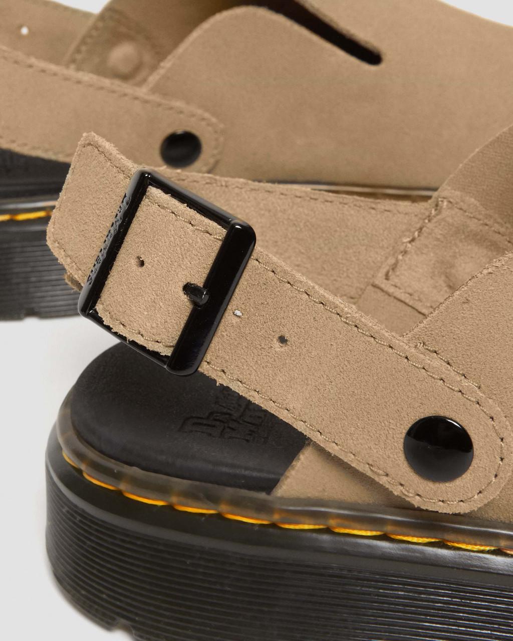 Mulas Dr Martens Carlson Suede Casual Slingback Mujer Marrones | 58319921