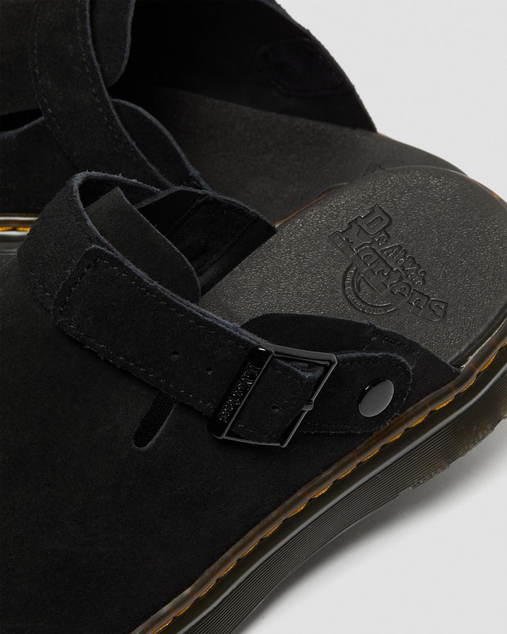 Mulas Dr Martens Carlson Suede Casual Slingback Hombre Negras | 16765515
