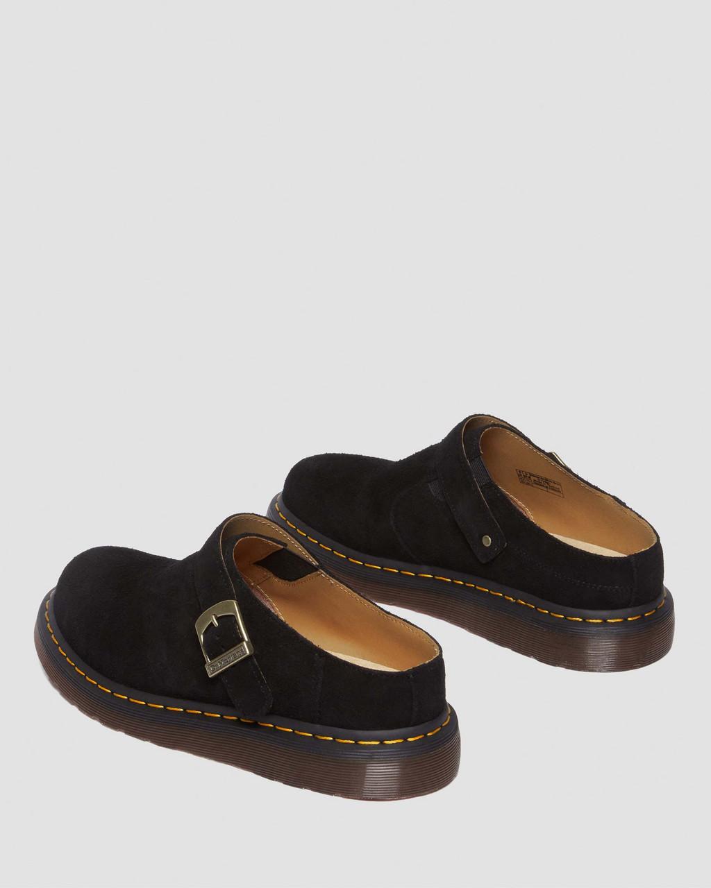 Mulas Dr Martens Isham Desert Oasis Suede Mujer Negras | 81753453