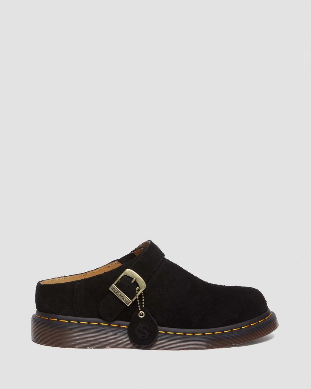 Mulas Dr Martens Isham Desert Oasis Suede Mujer Negras | 81753453