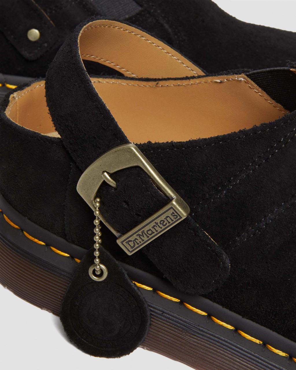 Mulas Dr Martens Isham Desert Oasis Suede Mujer Negras | 81753453