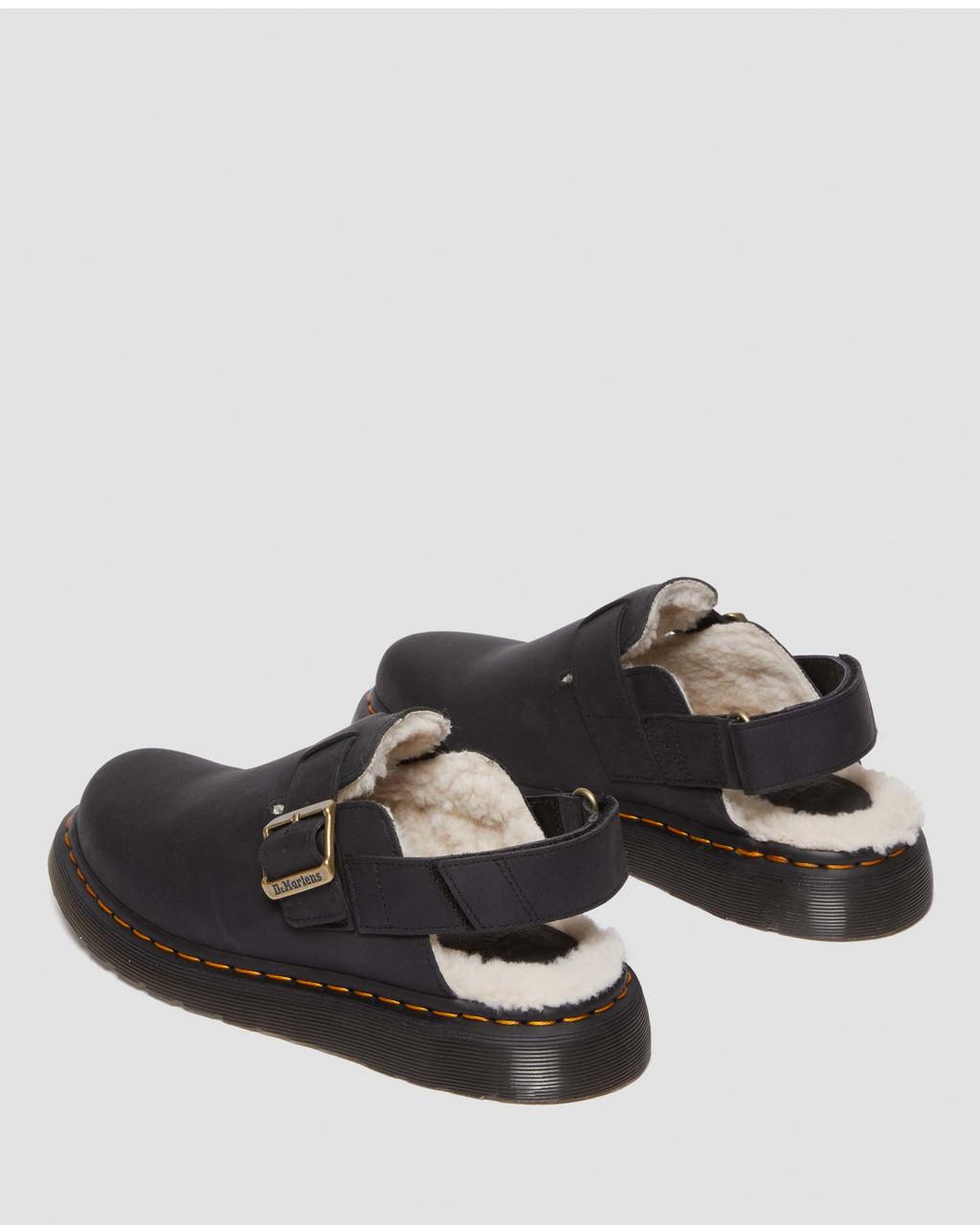 Mulas Dr Martens Jorge II Faux Fur Lined Slingback Hombre Negras | 19015303