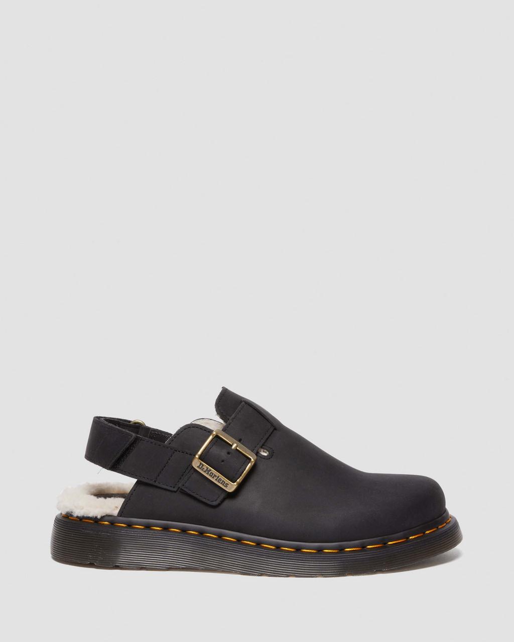 Mulas Dr Martens Jorge II Faux Fur Lined Slingback Hombre Negras | 19015303