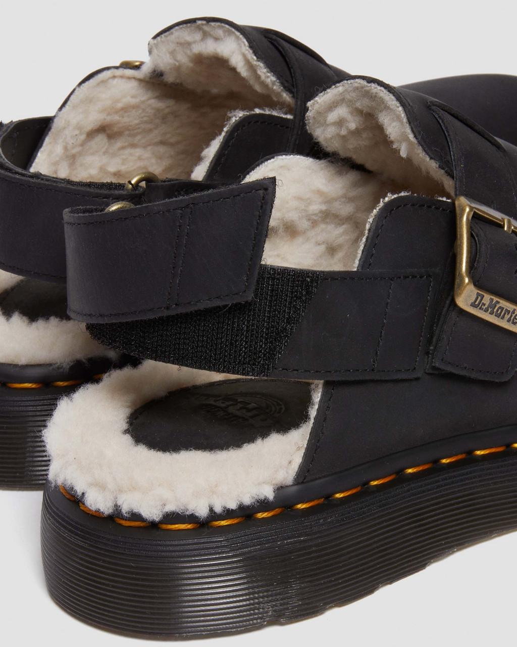 Mulas Dr Martens Jorge II Faux Fur Lined Slingback Hombre Negras | 19015303