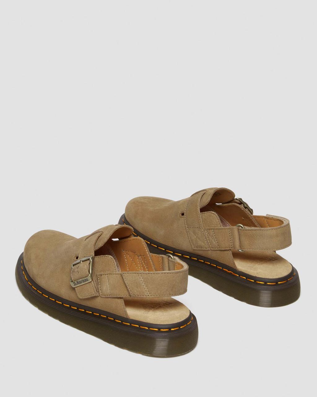 Mulas Dr Martens Jorge II Tumbled Nubuck Leather Slingback Mujer Marrones | 68654883