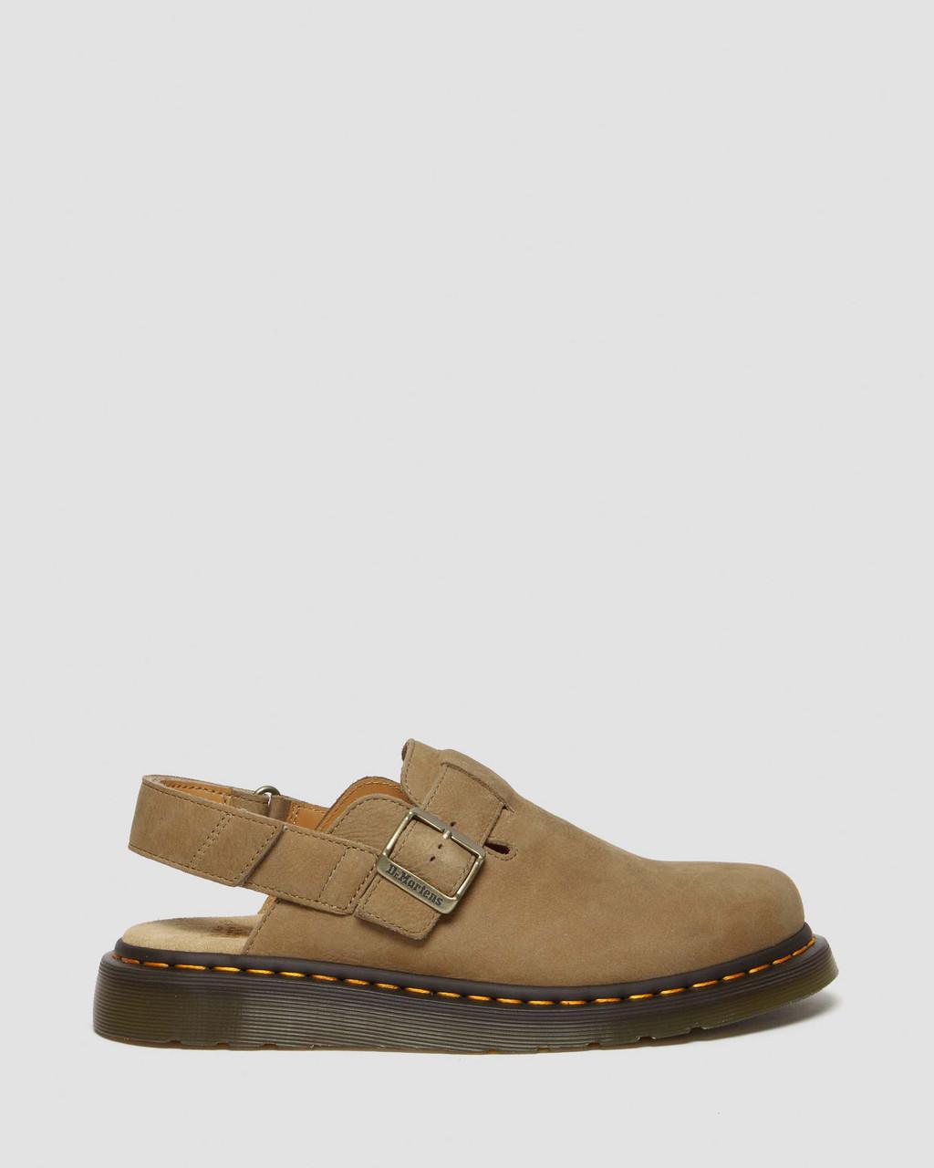 Mulas Dr Martens Jorge II Tumbled Nubuck Leather Slingback Mujer Marrones | 68654883