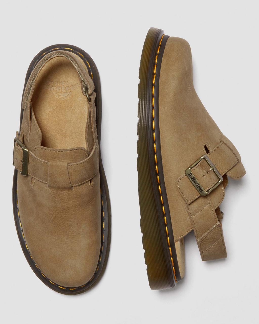 Mulas Dr Martens Jorge II Tumbled Nubuck Leather Slingback Mujer Marrones | 68654883